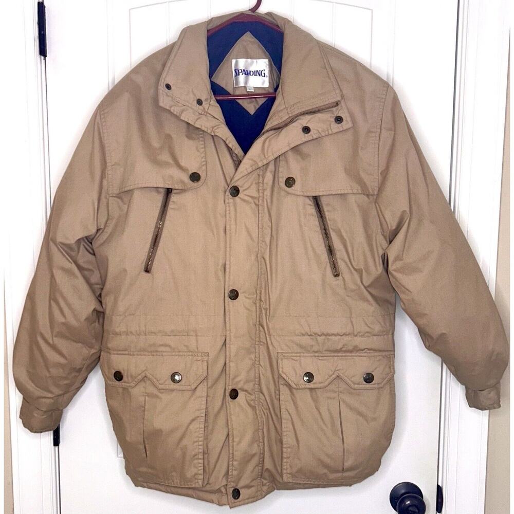 Vintage‎ Spalding Men's Winter Coat Jacket Size Large